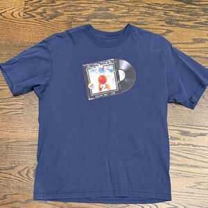 Nike Kids Navy Vinyl Graphic Tee